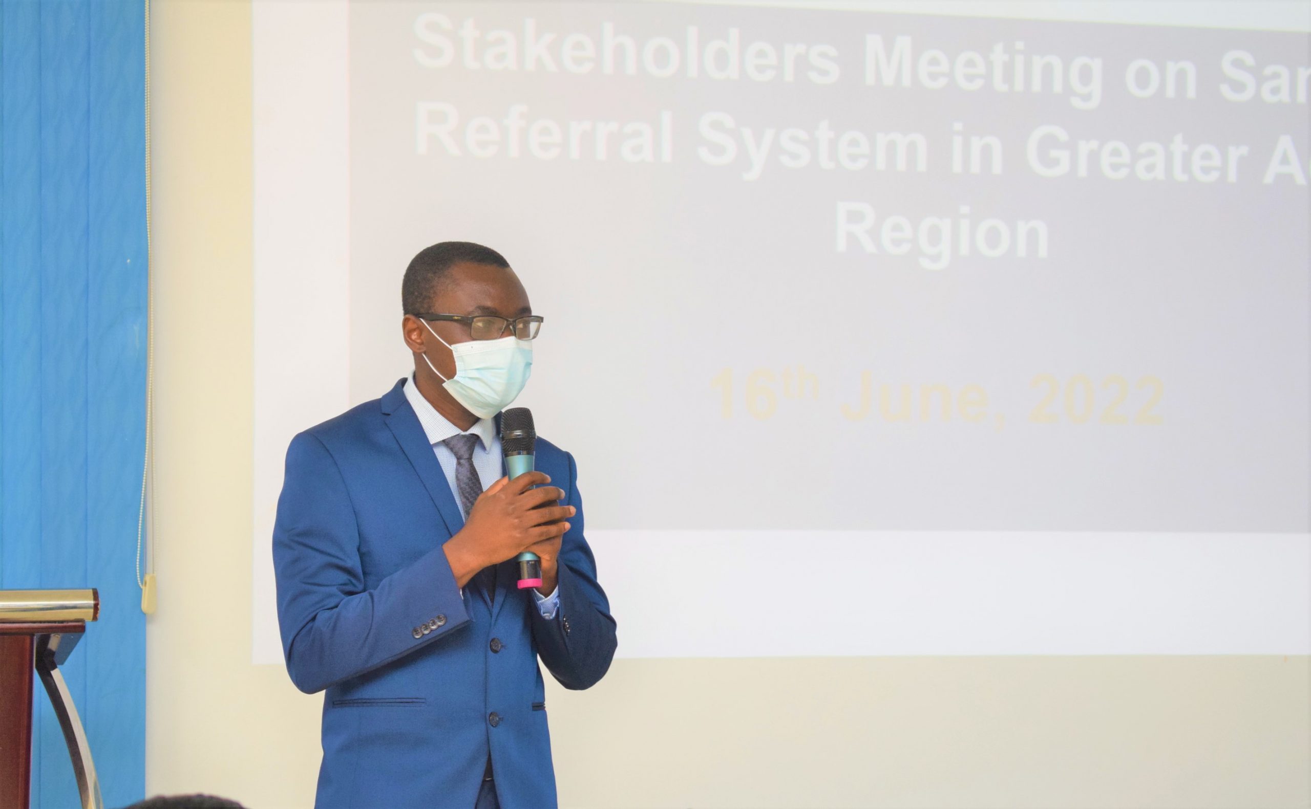 Presentation by Dr. Michael Owusu (Exec. Director CfHSS)