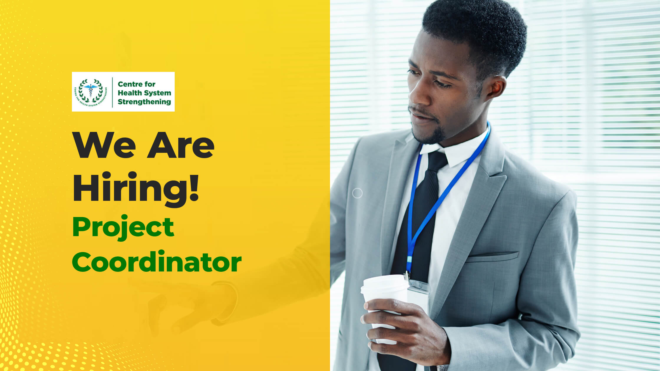 We are Hiring! Project Coordinator