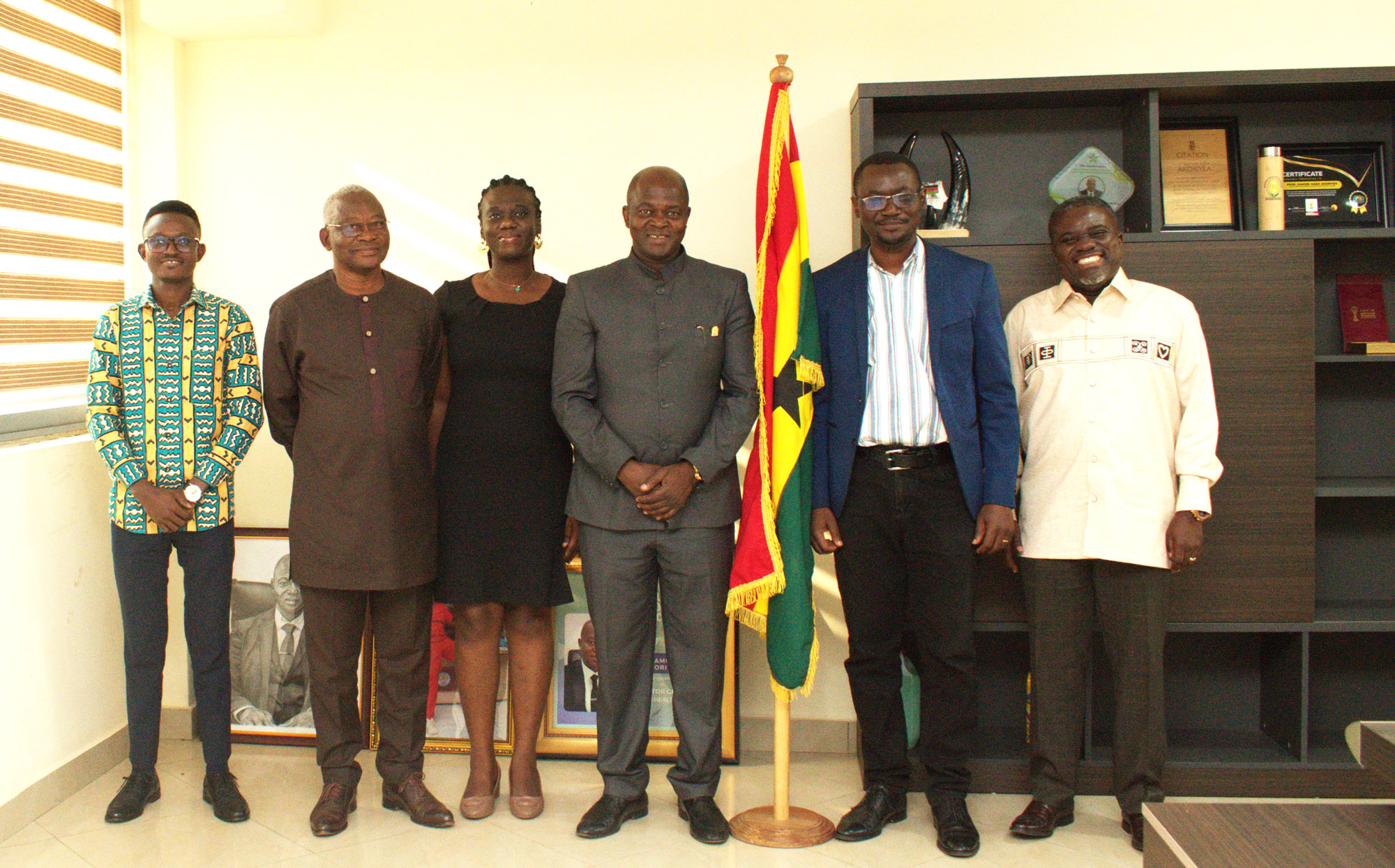 CfHSS Strengthens Collaboration with Ghana Health Service Through High-Level Engagements.